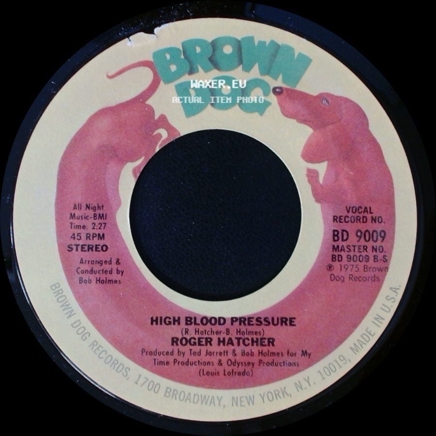 Roger Hatcher - High Blood Pressure / We Gonna Make It side A