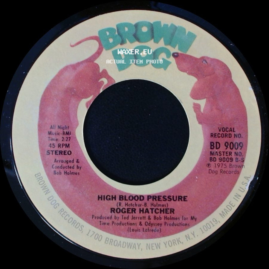 Roger Hatcher - High Blood Pressure / High Blood Pressure side A