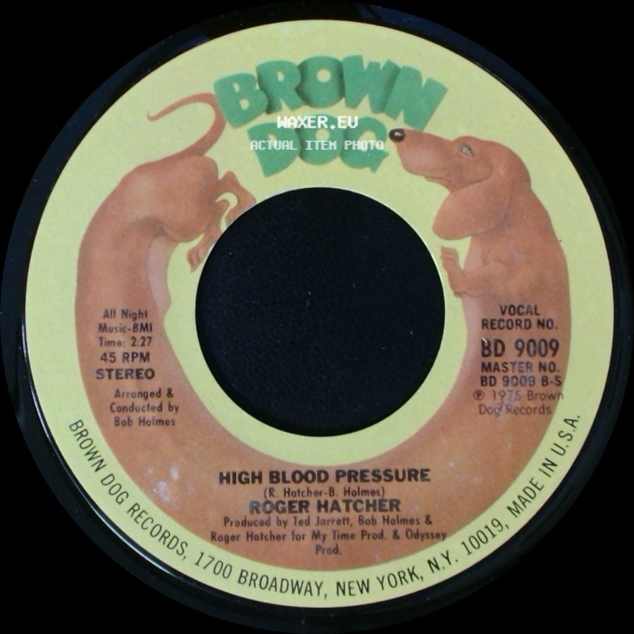 Roger Hatcher - High Blood Pressure / We Gonna Make It side A