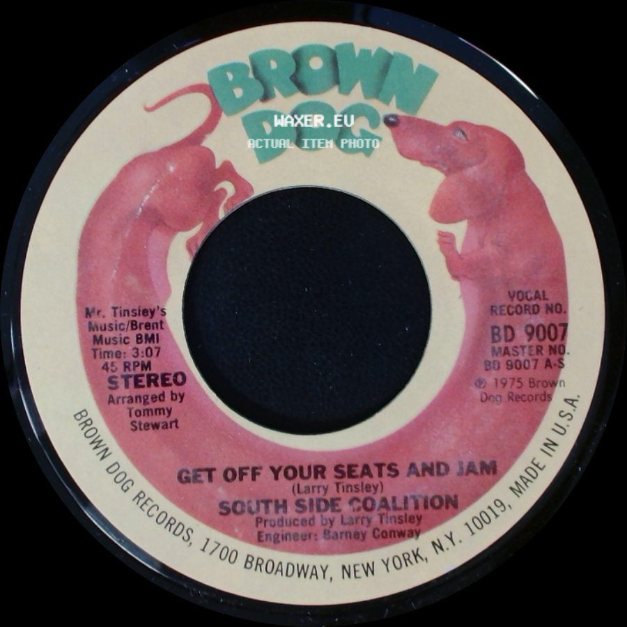 South Side Coalition - Get Off Your Seats And Jam / Get Off Your Seats And Jam side A