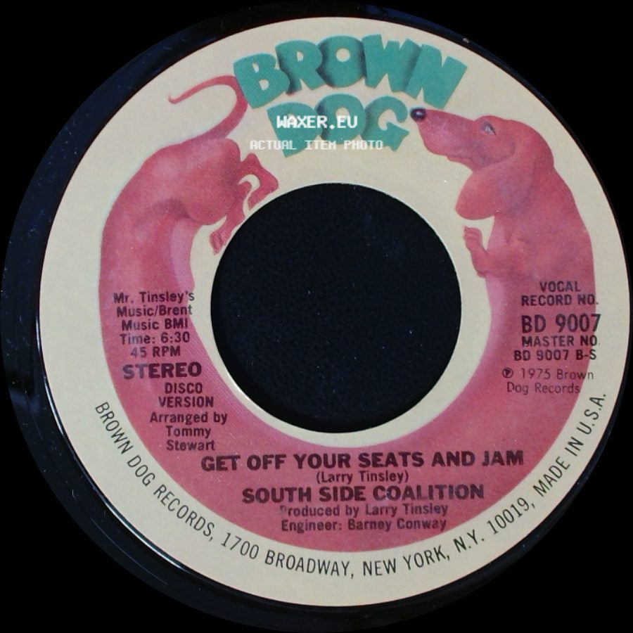 South Side Coalition - Get Off Your Seats And Jam / Get Off Your Seats And Jam side B