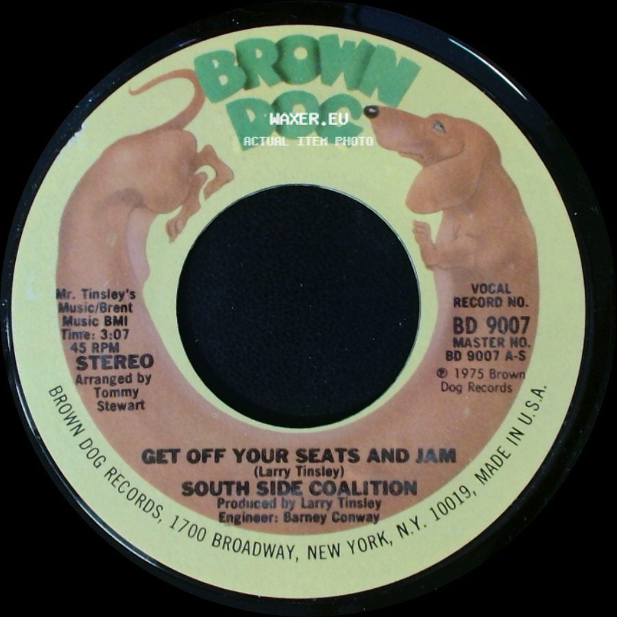 South Side Coalition - Get Off Your Seats And Jam / Get Off Your Seats And Jam side A