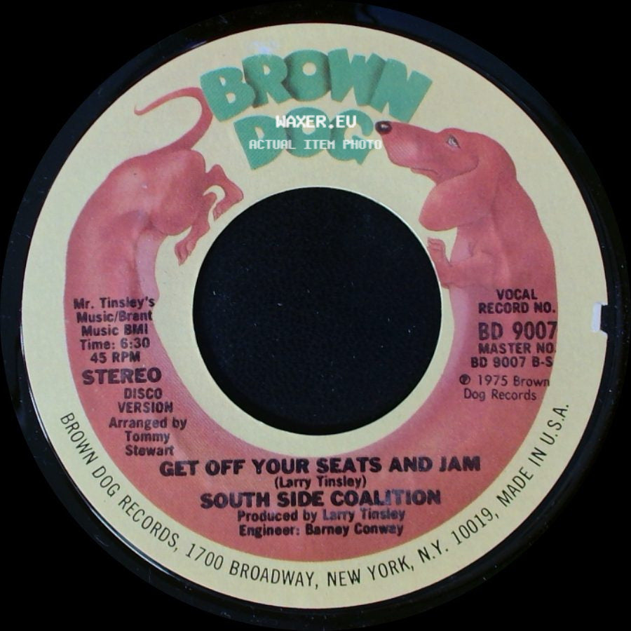 South Side Coalition - Get Off Your Seats And Jam / Get Off Your Seats And Jam side B