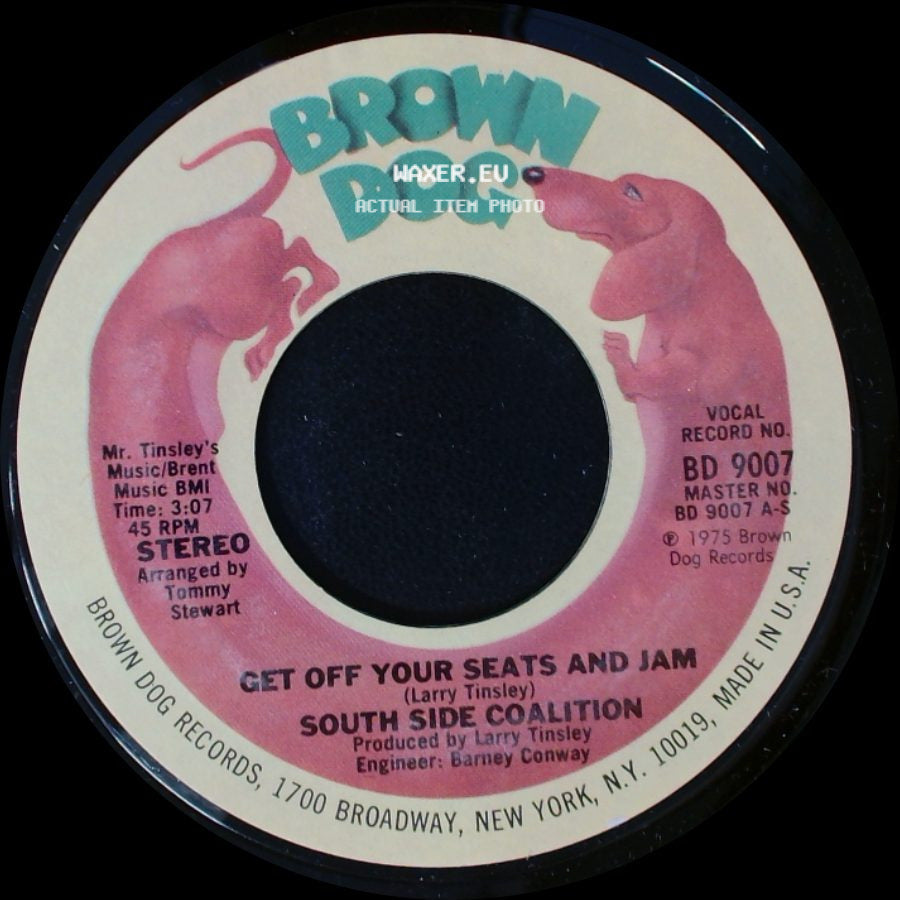 South Side Coalition - Get Off Your Seats And Jam / Get Off Your Seats And Jam side A