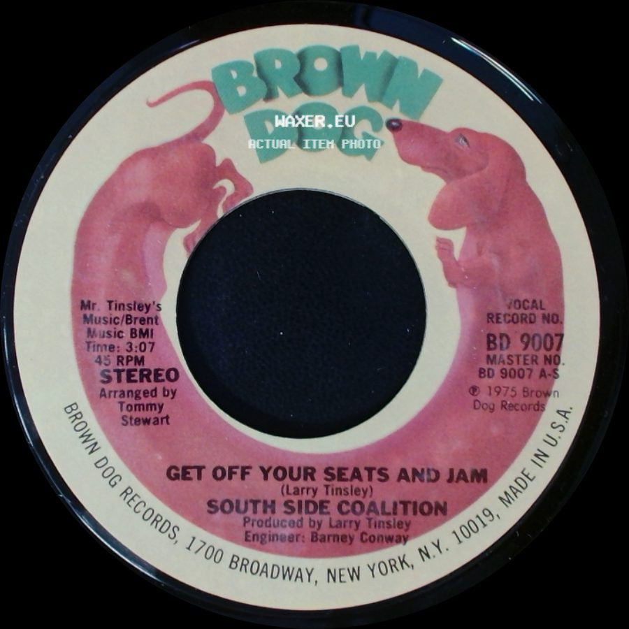 South Side Coalition - Get Off Your Seats And Jam / Get Off Your Seats And Jam side B