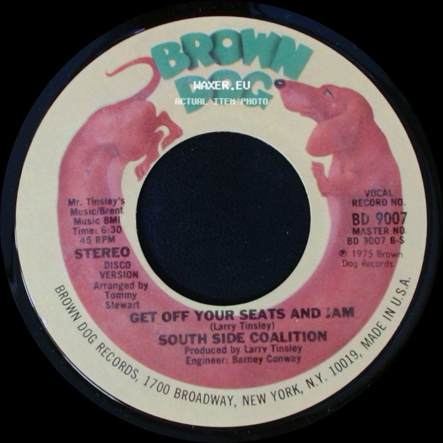 South Side Coalition - Get Off Your Seats And Jam / Get Off Your Seats And Jam side A