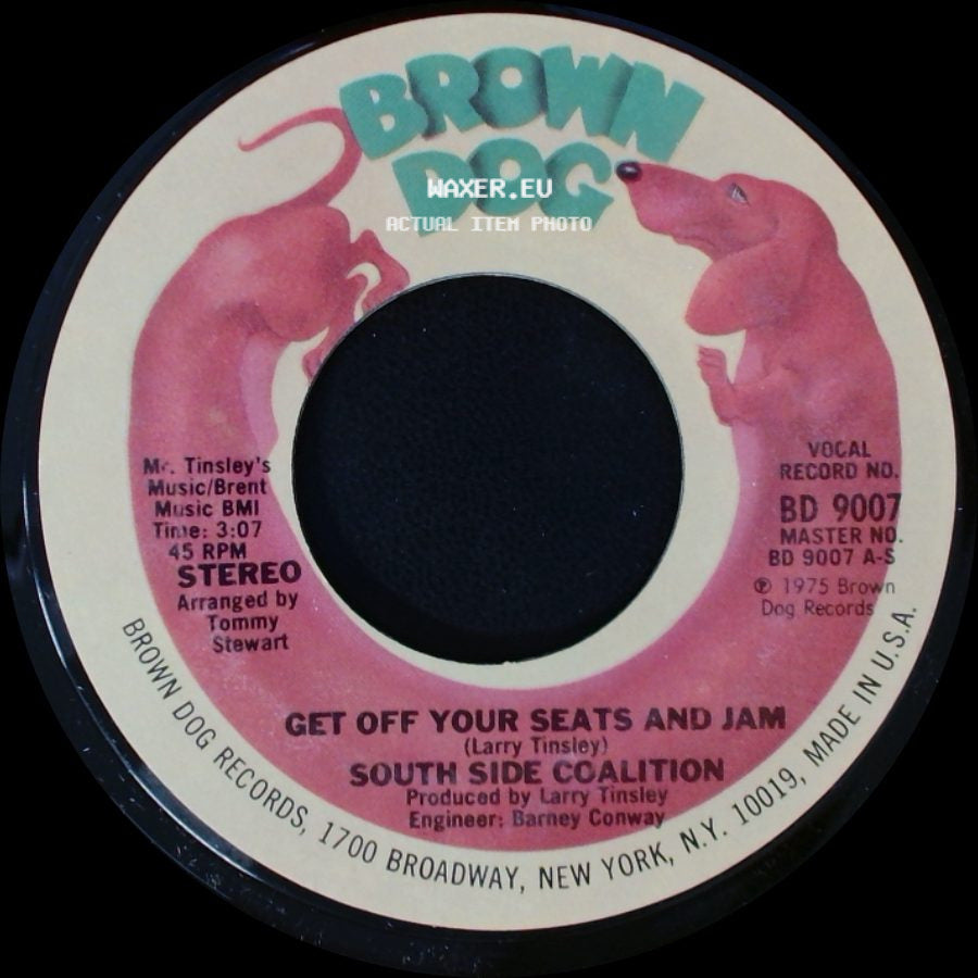 South Side Coalition - Get Off Your Seats And Jam / Get Off Your Seats And Jam side B
