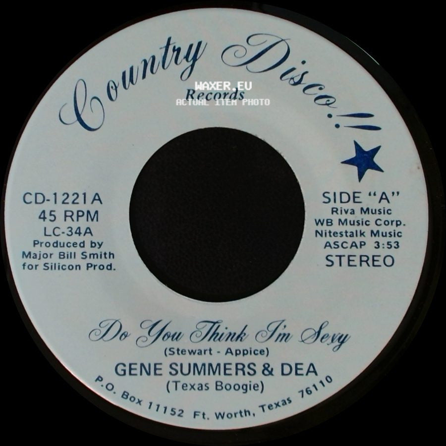 Gene Summers & Dea - Do You Think I'm Sexy / The Clown side A