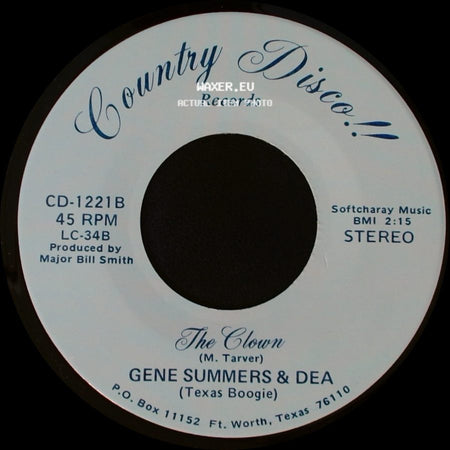 Gene Summers & Dea - Do You Think I'm Sexy / The Clown side B