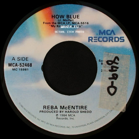 Reba Mcentire - How Blue / That's What He Said side A