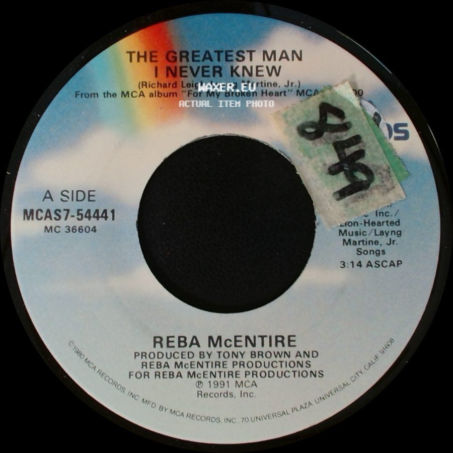 Reba Mcentire - The Greatest Man I Never Knew / If I Had Only Known side A