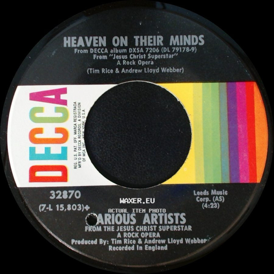 Yvonne Elliman / Various Artists - Everythings Alright / Heaven On Their Minds side B