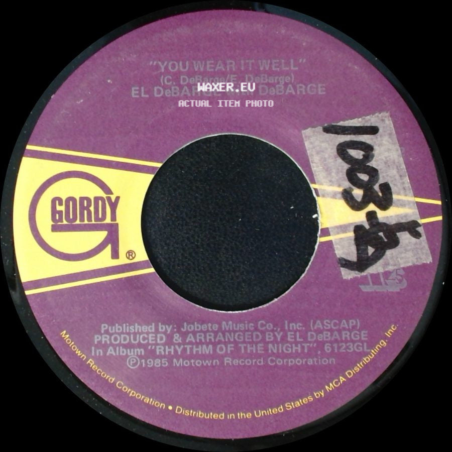 El Debarge With Debarge - You Wear It Well / Baby, Won't Cha Come Quick side A