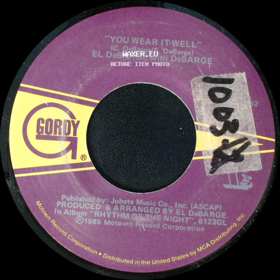 El Debarge With Debarge - You Wear It Well / Baby, Won't Cha Come Quick side A