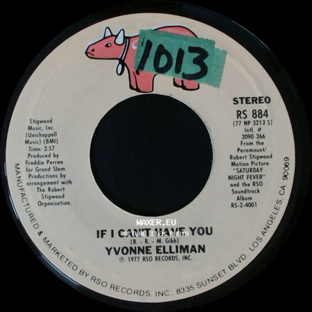 Yvonne Elliman - If I Can't Have You / Good Sign side A