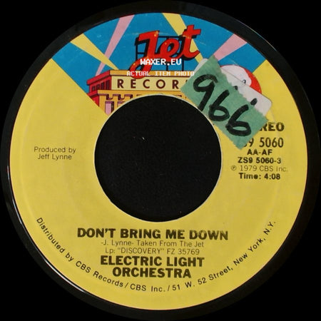 Electric Light Orchestra - Dreaming Of 4000 / Don't Bring Me Down side B