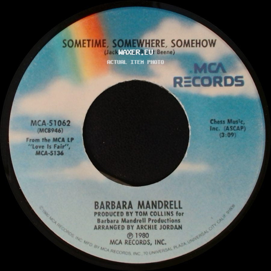Barbara Mandrell - Sometime, Somewhere, Somehow / Love Is Fair side A