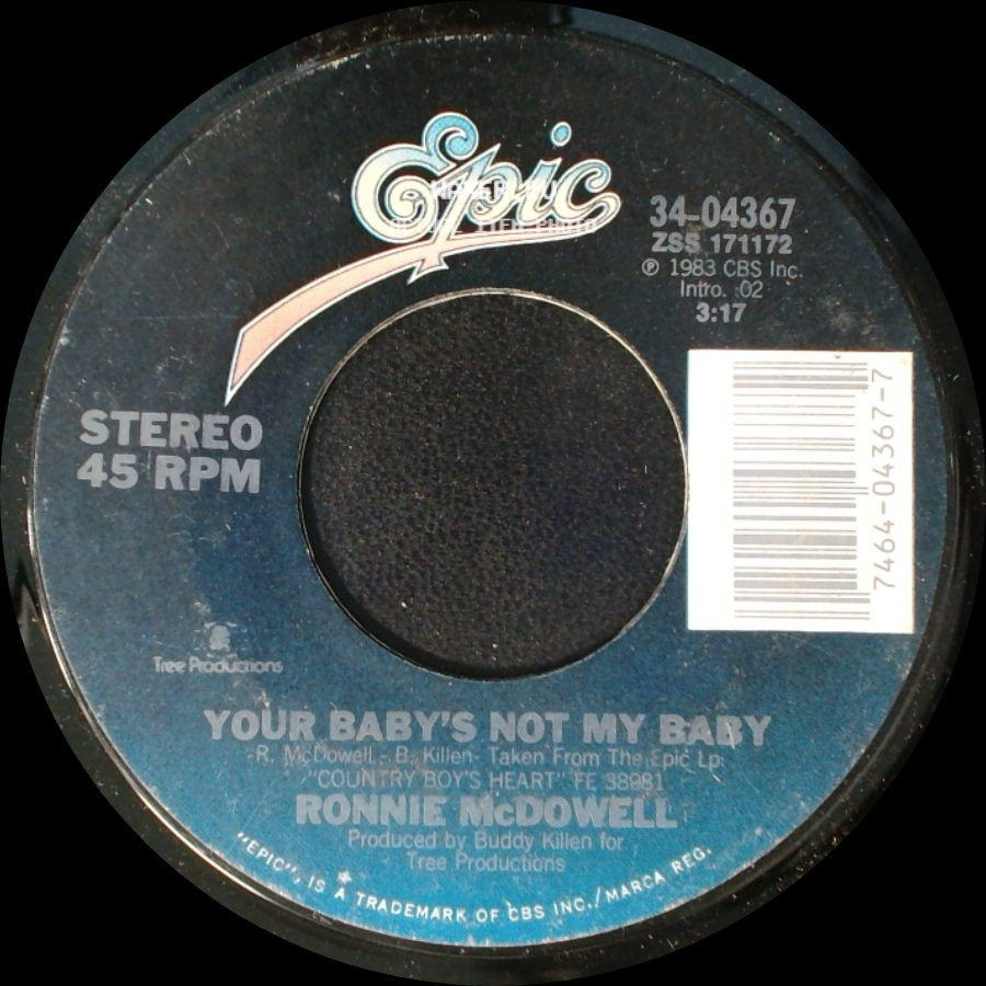 Ronnie Mcdowell - Your Baby's Not My Baby / I Dream Of Women Like You side A