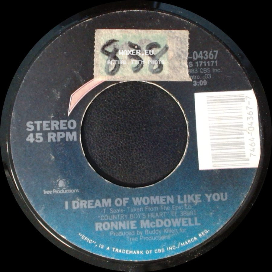 Ronnie Mcdowell - Your Baby's Not My Baby / I Dream Of Women Like You side B