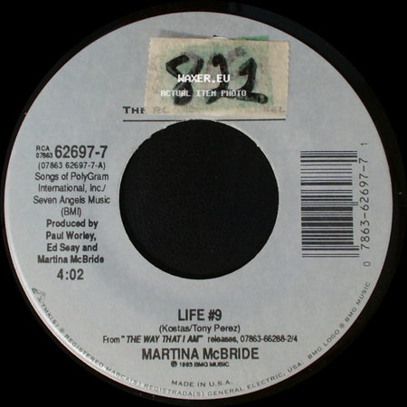 Martina Mcbride - Life #9 / Ashes side A