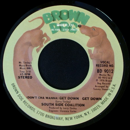 South Side Coalition - The Power-Play / (Don't Cha Wanna) Get Down Get Down side B