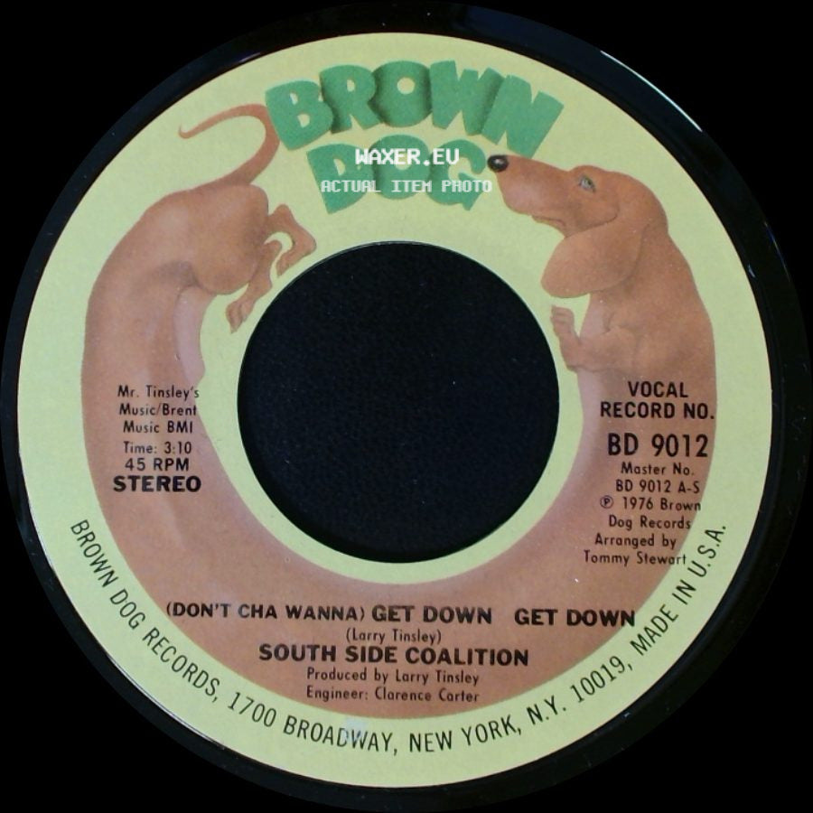 South Side Coalition - The Power-Play / (Don't Cha Wanna) Get Down Get Down side B