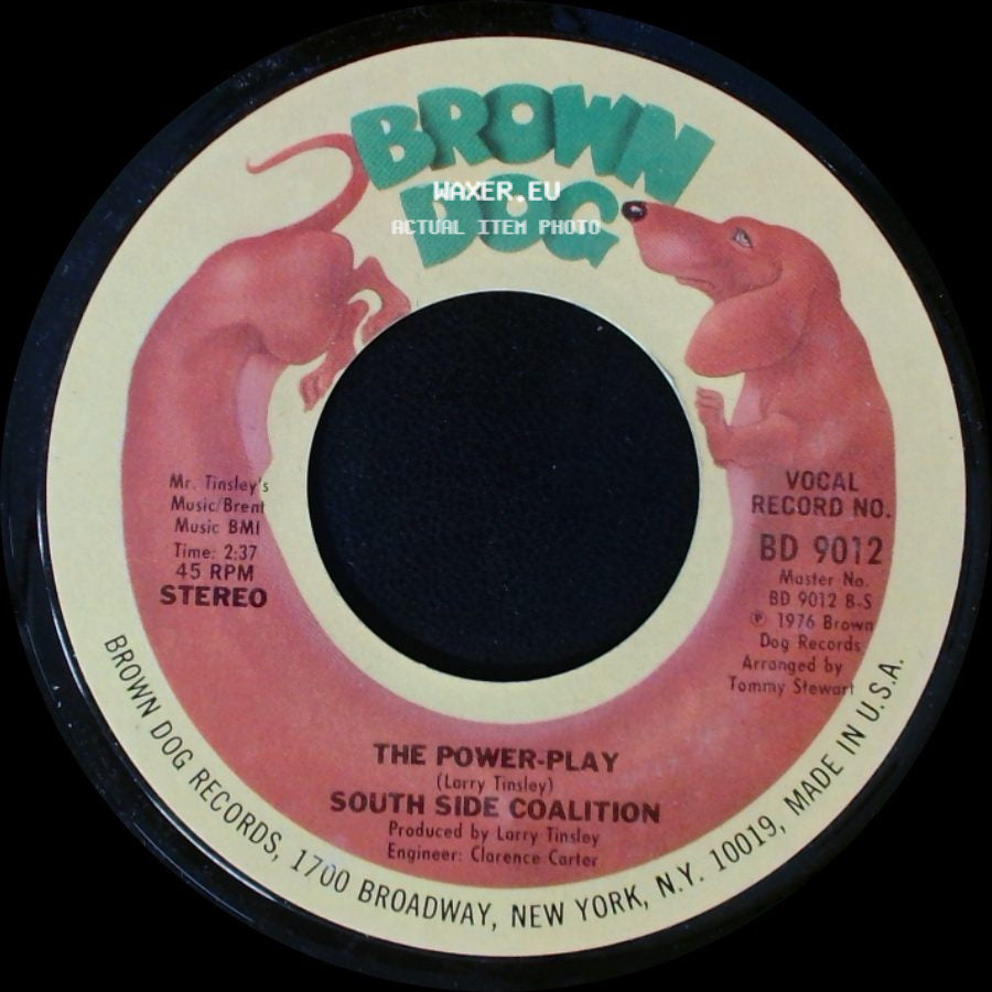 South Side Coalition - The Power-Play / (Don't Cha Wanna) Get Down Get Down side A