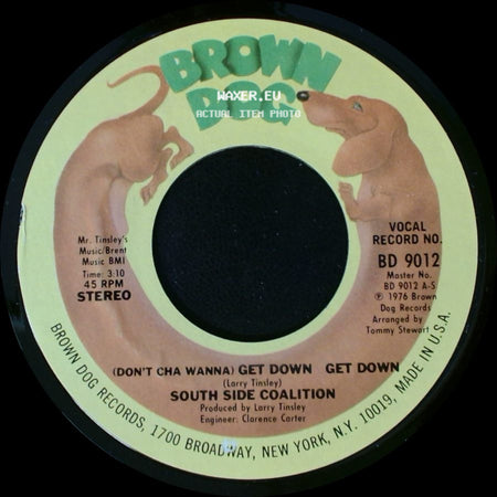 South Side Coalition - The Power-Play / (Don't Cha Wanna) Get Down Get Down side B