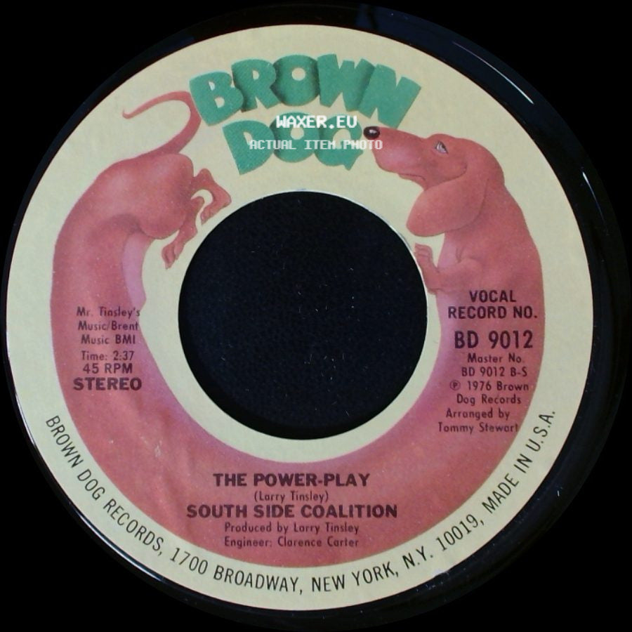 South Side Coalition - The Power-Play / (Don't Cha Wanna) Get Down Get Down side A