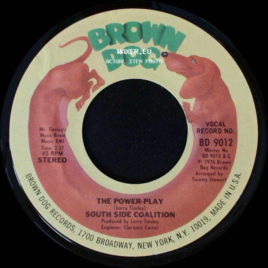 South Side Coalition - The Power-Play / (Don't Cha Wanna) Get Down Get Down side A