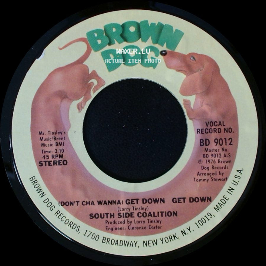 South Side Coalition - The Power-Play / (Don't Cha Wanna) Get Down Get Down side B