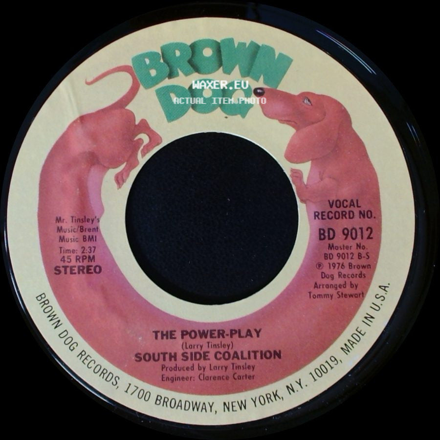 South Side Coalition - The Power-Play / Unknown Title B side A