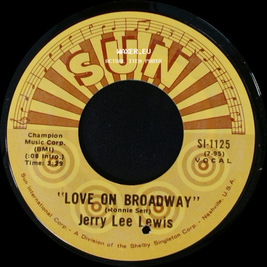 Jerry Lee Lewis - Love On Broadway / Matchbox side A