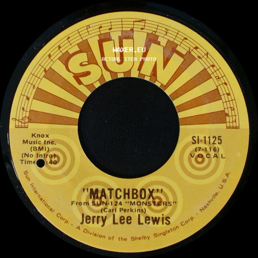 Jerry Lee Lewis - Love On Broadway / Matchbox side B