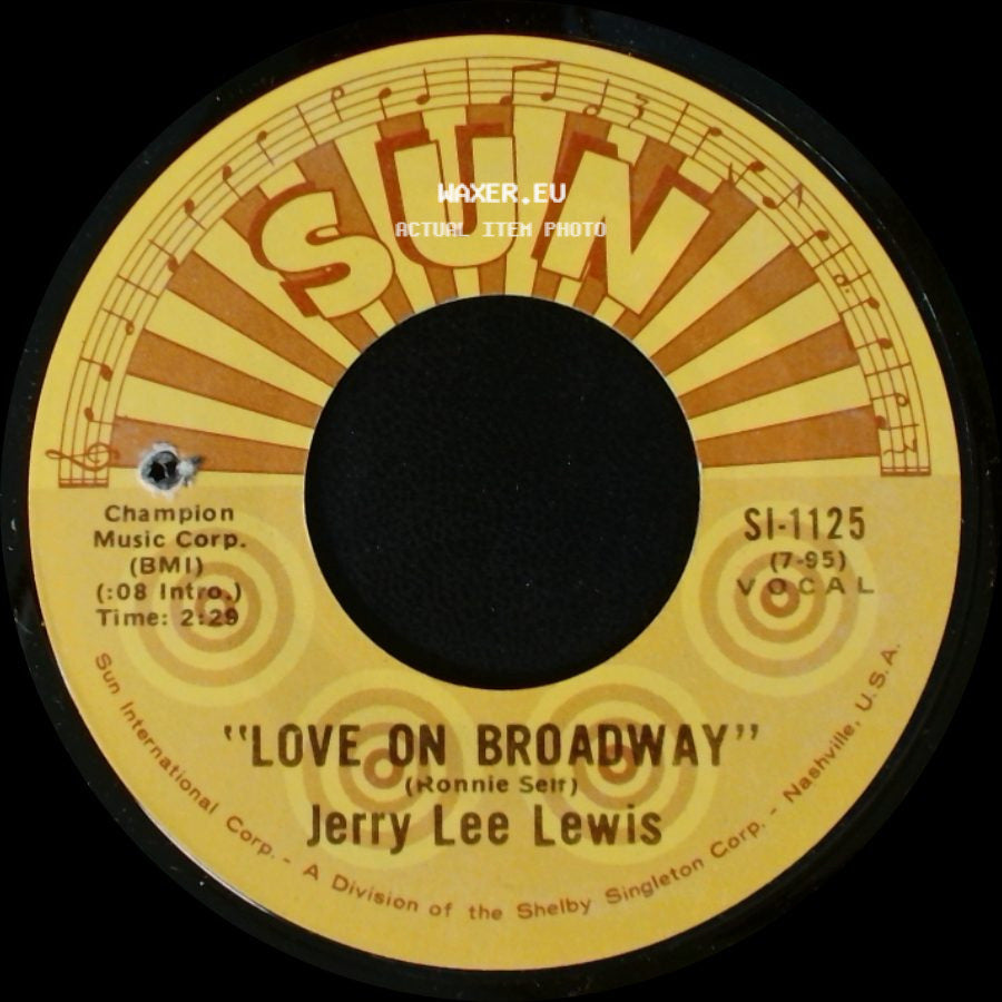 Jerry Lee Lewis - Love On Broadway / Matchbox side A