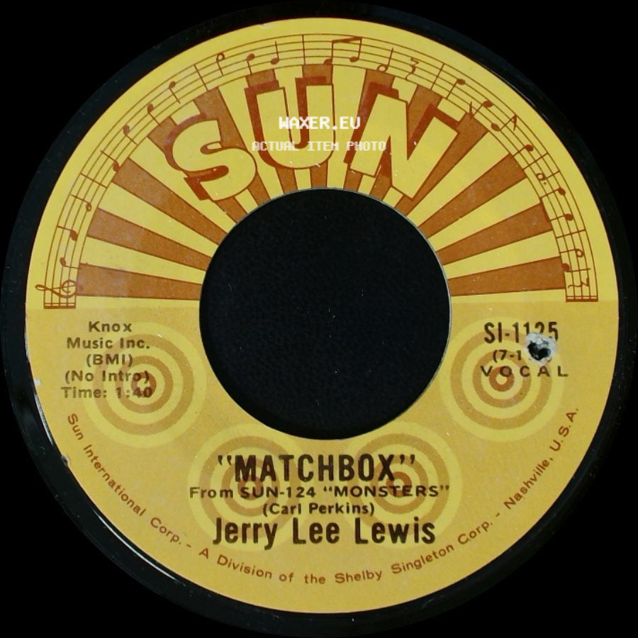 Jerry Lee Lewis - Love On Broadway / Matchbox side B