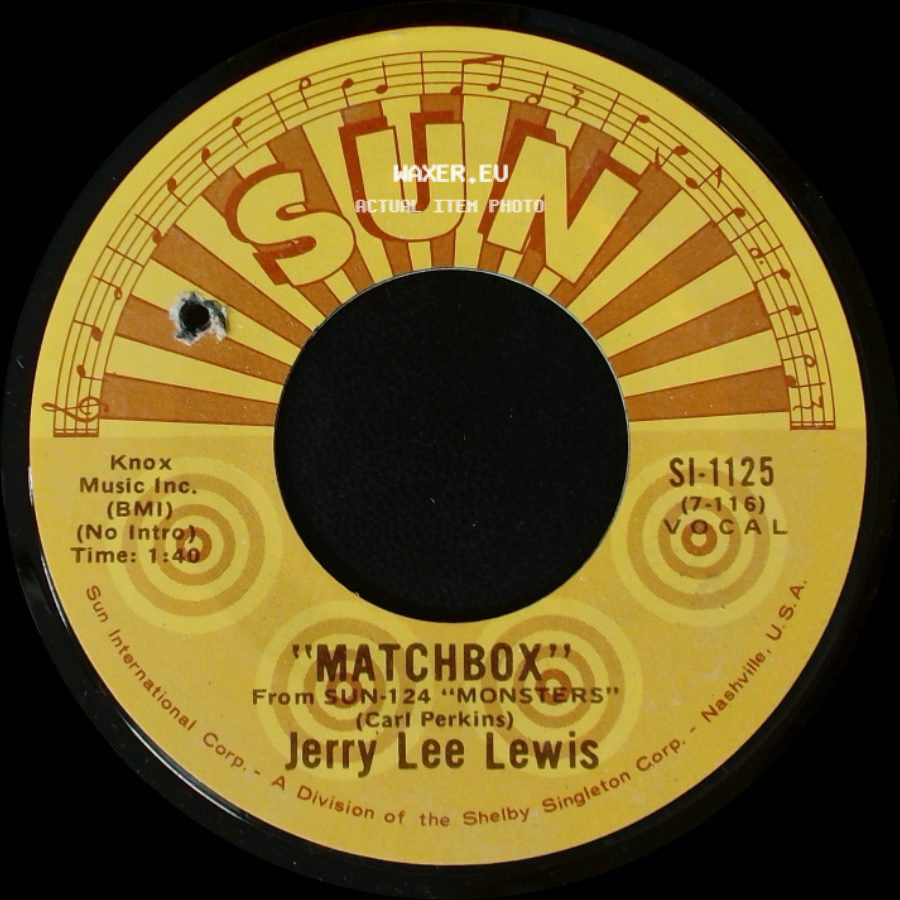 Jerry Lee Lewis - Matchbox / Love On Broadway side A
