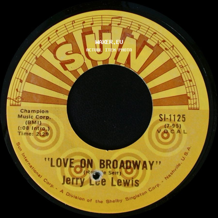 Jerry Lee Lewis - Matchbox / Love On Broadway side B