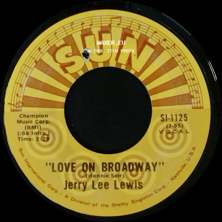 Jerry Lee Lewis - Love On Broadway / Matchbox side A