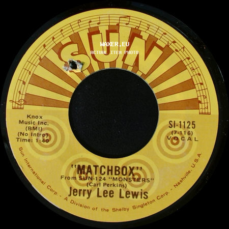 Jerry Lee Lewis - Love On Broadway / Matchbox side B