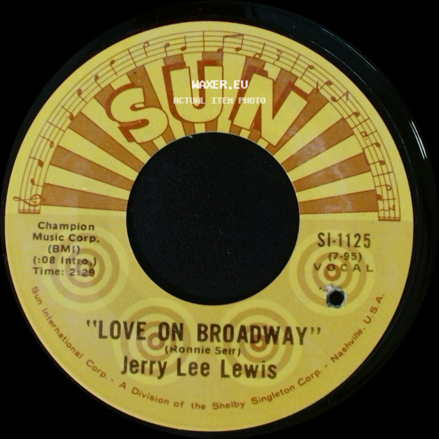 Jerry Lee Lewis - Love On Broadway / Matchbox side A
