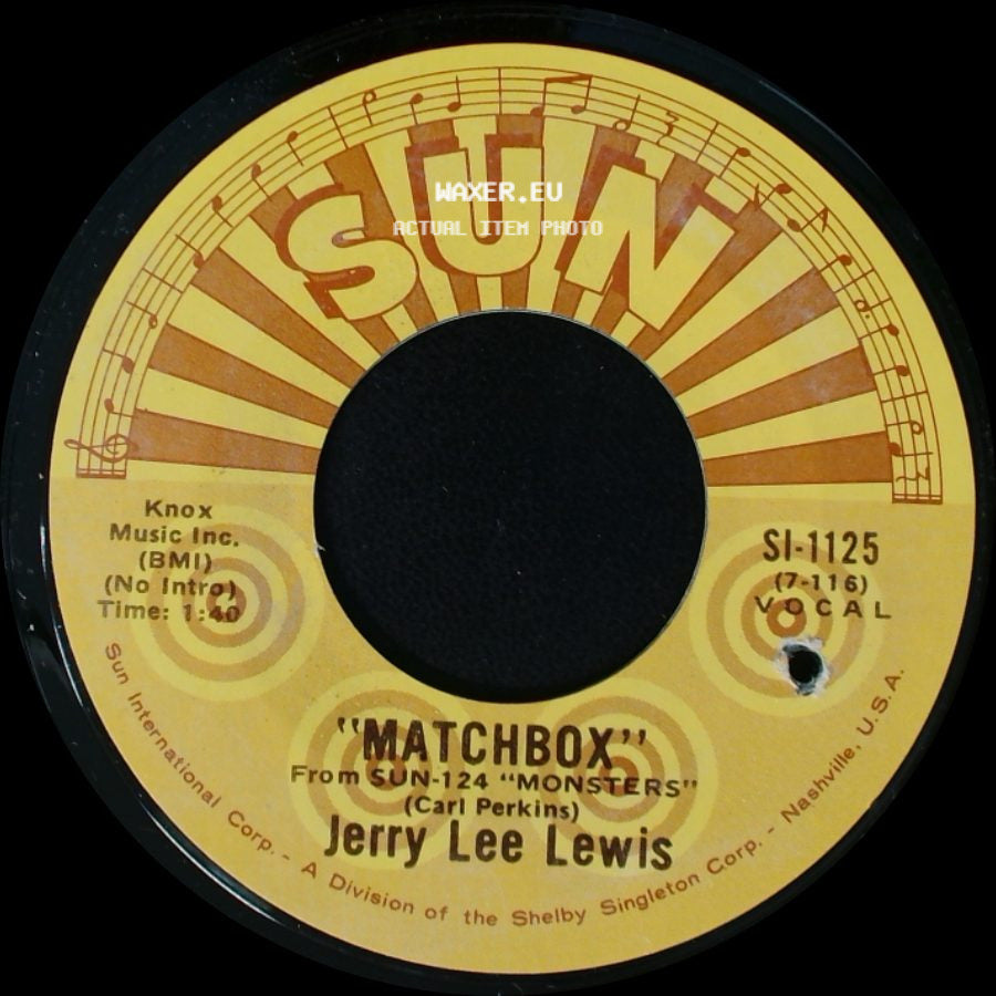 Jerry Lee Lewis - Love On Broadway / Matchbox side B