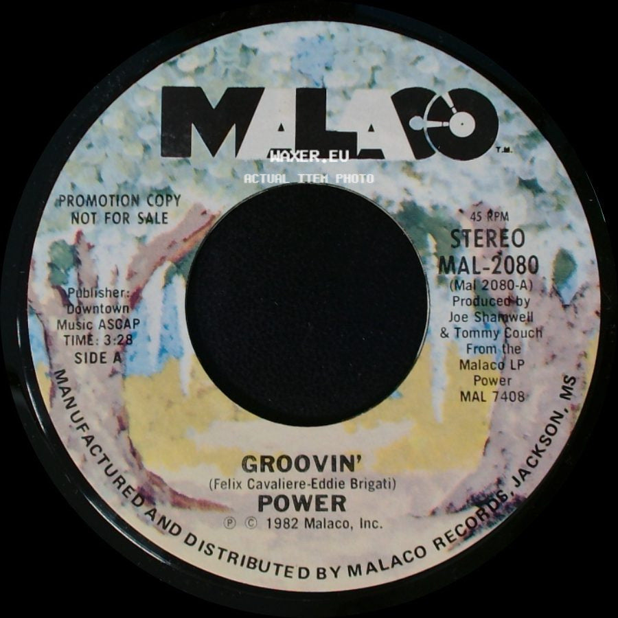Power - Groovin' / You're Everything I Always Wanted side A
