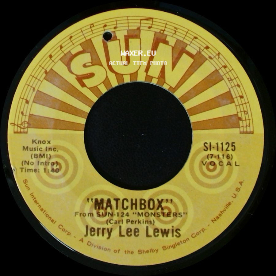 Jerry Lee Lewis - Matchbox / Love On Broadway side A