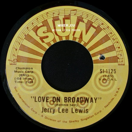 Jerry Lee Lewis - Matchbox / Love On Broadway side B