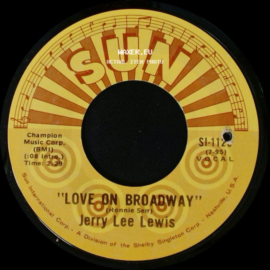 Jerry Lee Lewis - Matchbox / Love On Broadway side B