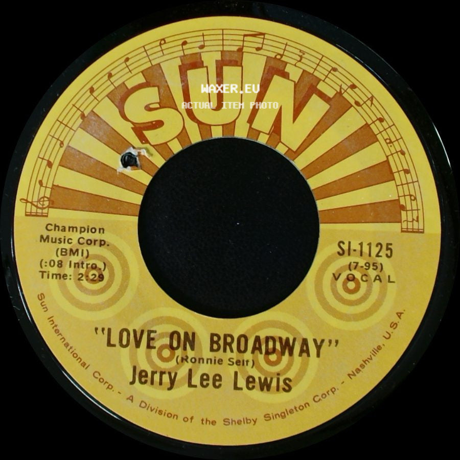 Jerry Lee Lewis - Love On Broadway / Matchbox side A