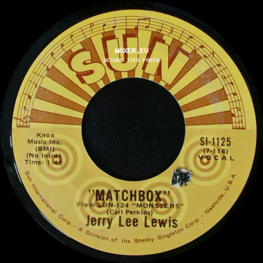 Jerry Lee Lewis - Love On Broadway / Matchbox side B