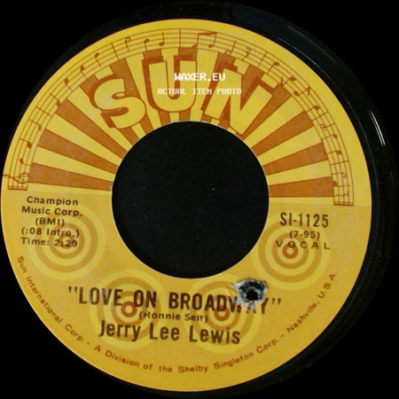 Jerry Lee Lewis - Love On Broadway / Matchbox side A
