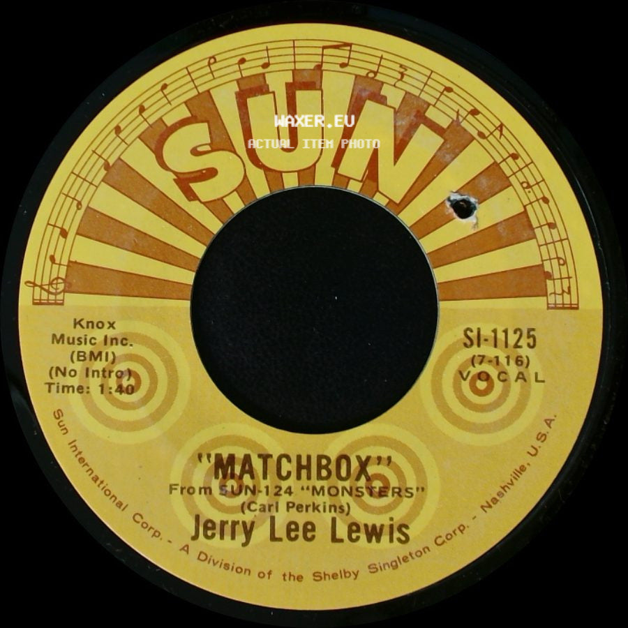 Jerry Lee Lewis - Love On Broadway / Matchbox side B